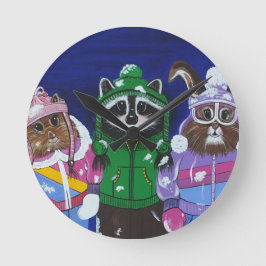 Relógio Redondo Mt. Brats de Solteiro