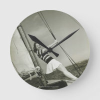 Mulher que guardara o equipamento no iate