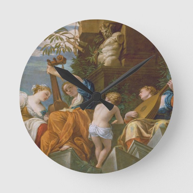 Relógio Redondo Música (Frente)