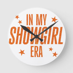 Relógio Redondo Na Minha Era Da Showgirl