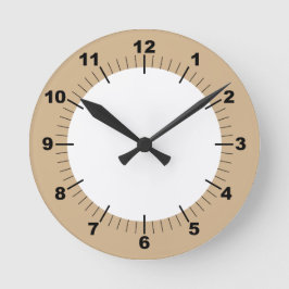 Relógio Redondo Na moda moderno de parede acrílica de 8"