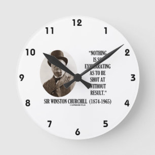 Relógio Redondo Nada Tão Exilarante Quanto Ser Fotografado Em Chu