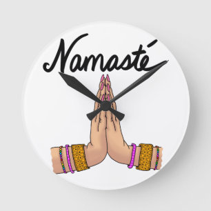 Relógio Redondo Namaste'