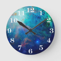 NASA cintilante do azul da nebulosa de Orion