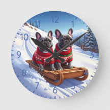 Natal do Buldogue Francês