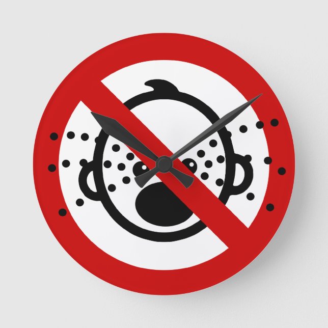 Relógio Redondo NENHUM ⚠ tailandês do sinal do aeroporto do ⚠ dos (Frente)