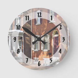 Relógio Redondo New Castle DE - Linha das Cidades