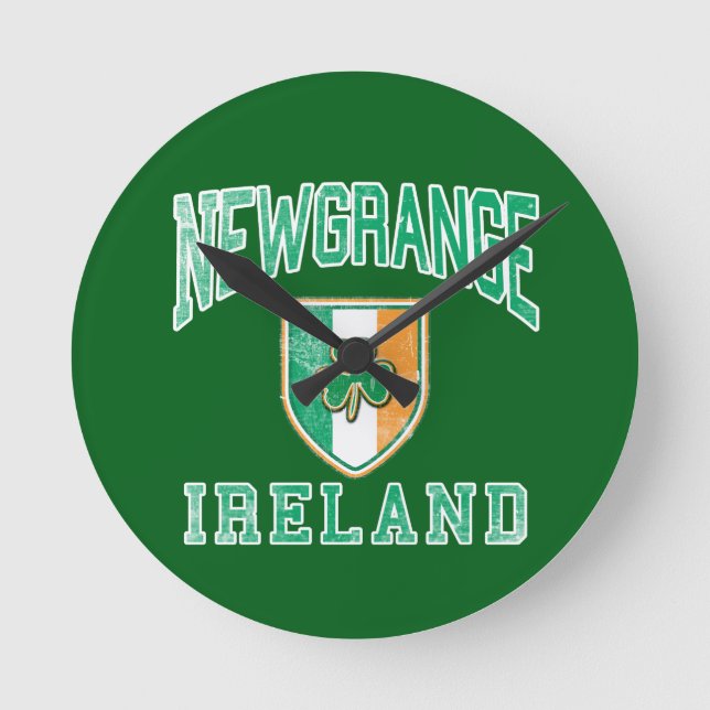 Relógio Redondo NEWGRANGE Irlanda (Frente)