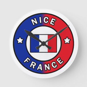 Relógio Redondo Nice França