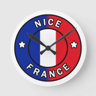 Relógio Redondo Nice França
