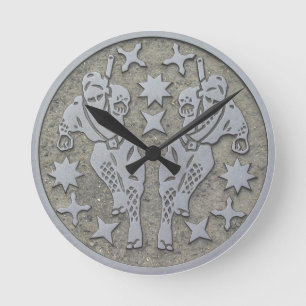 Relógio Redondo Ninja Manhole