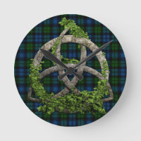 Nó da trindade e Tartan celtas das forças armadas