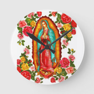 Relógio Redondo Nossa senhora de Guadalupe