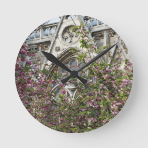 Relógio Redondo Notre Dame primavera