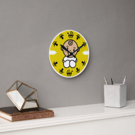 Relógio Redondo Novelty Bonito Novo Presente para Bebê