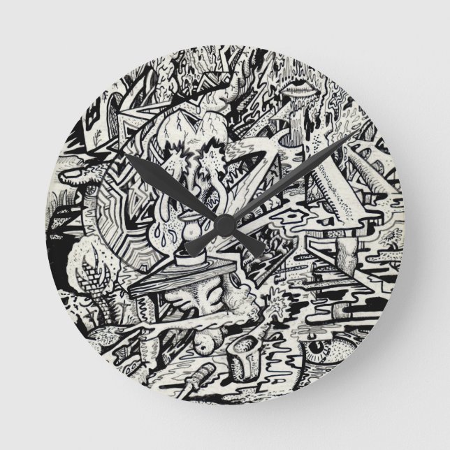 Relógio Redondo O Adept, ou, Uma Transfiguração Freista (Frente)