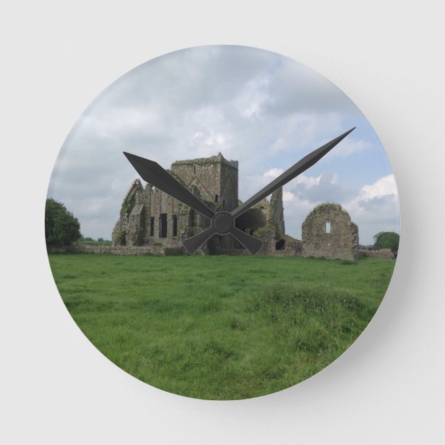 Relógio Redondo O irlandês da abadia de Ireland Hore arruina a (Frente)