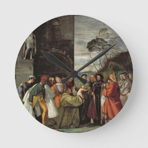 Relógio Redondo O Milagre do Discurso do Criança Recém-Nascido, 15