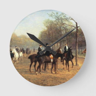 Relógio Redondo O passeio da manhã, fileira podre, Hyde Park, 189