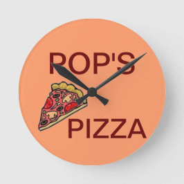 RELÓGIO REDONDO O PULSO DE DISPARO ADICIONA-O LOGOTIPO E TEXTO