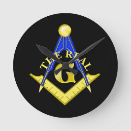 Relógio Redondo O Real G Masonic
