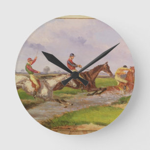 Relógio Redondo O Salto de Água: o Steeplechase do outono em Balla