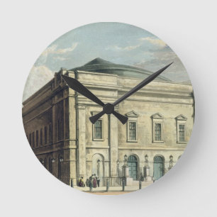 Relógio Redondo O teatro real, pista de Drury, em Londres,