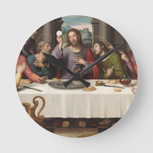 Relógio Redondo O último sutiã Vicente Juan Masip (Frente)