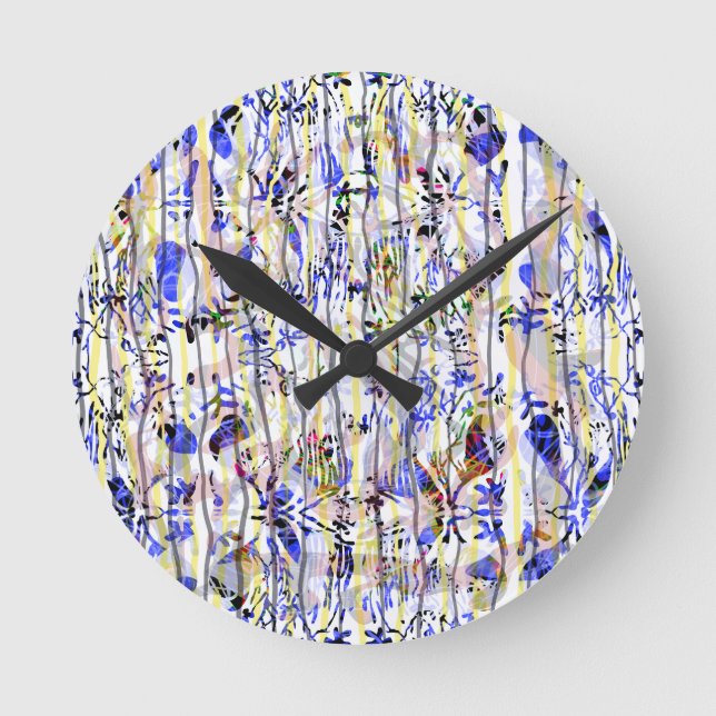 Relógio Redondo Octopus Garden (Frente)