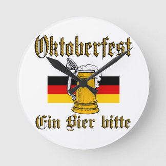 Relógio Redondo Oktoberfest Gear