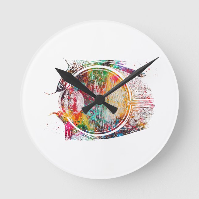 Relógio Redondo Olho (Frente)