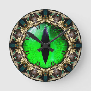 Relógio Redondo Olho do Dragão