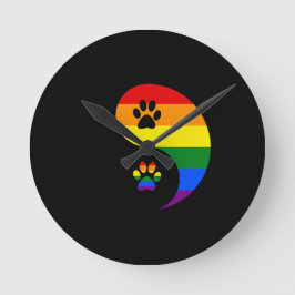 Relógio Redondo Orgulho Yin-yang
