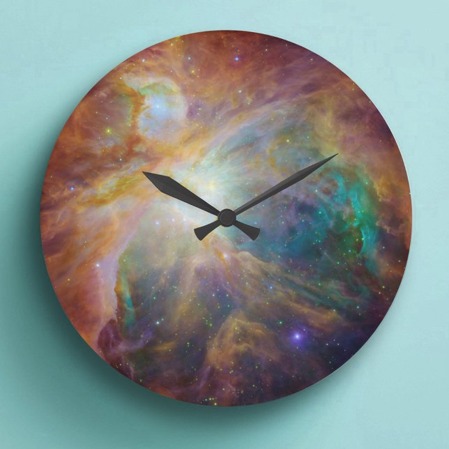Relógio Redondo Orion Nebula (Orion Nebula Round Clock)