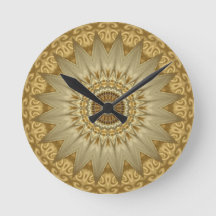 Ornate Gold Wall Clock