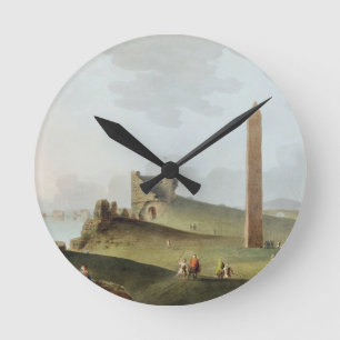 Relógio Redondo Os Obeliscos em Alexandria, chamados Nee de Cleopa