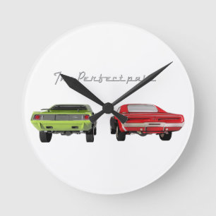 Relógio Redondo Os pares perfeitos