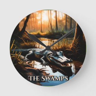 Relógio Redondo Os Swamps