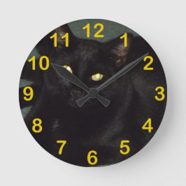 Relógio Redondo Ouro