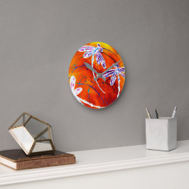 Relógio Redondo Outback Dragonfly Dance