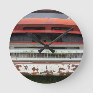 Relógio Redondo Oxidado velho