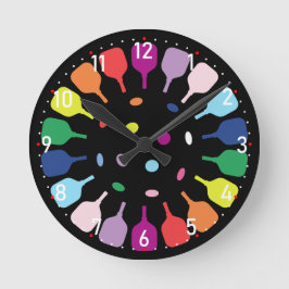 Relógio Redondo Paddlepalooza O’Clock Pickleball 