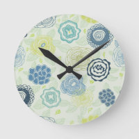 padrão na moda floral com flores fofinhas
