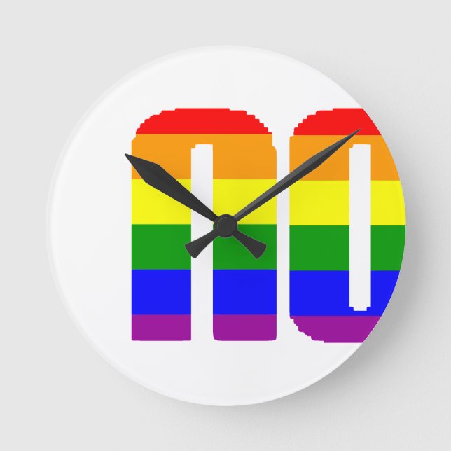 Relógio Redondo pague-o sem pensar (Frente)