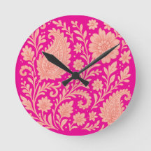 paisley india impressão design