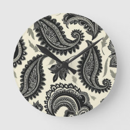 Relógio Redondo Paisley Palaces