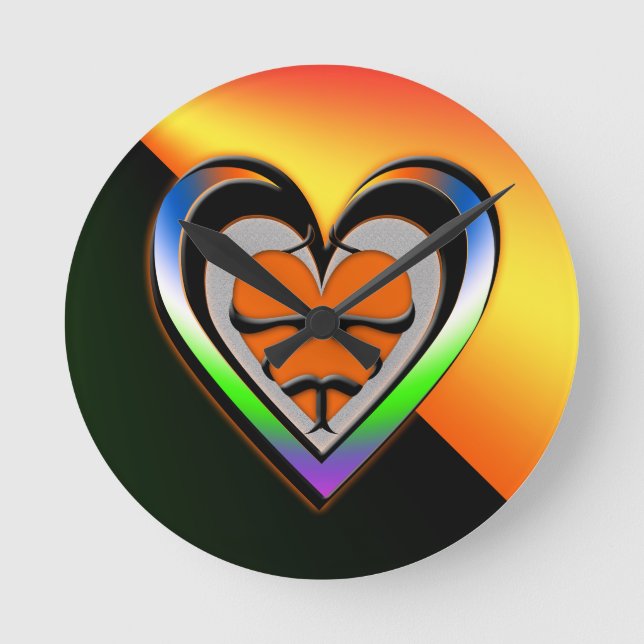 Relógio Redondo Paixão (Frente)