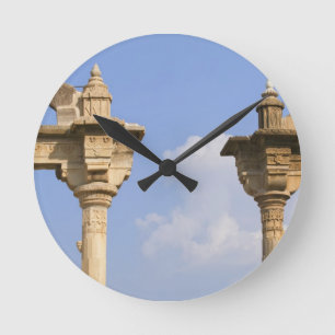 Relógio Redondo Palácio da Cidade, Udaipur, Rajasthan, Índia 2