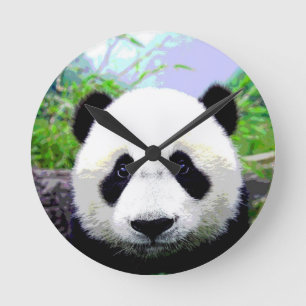 Relógio Redondo Panda Eyes