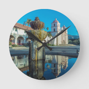 Relógio Redondo Papais noeis de missão Barbara